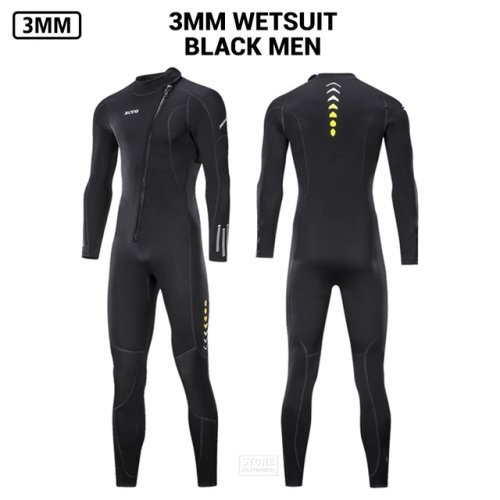 Immagine di Muta in Neoprene da 3MM da uomo Surf Scuba Diving Suit Equipment pesca subacquea pesca subacquea Kitesurf costumi da bagno attrezzatura per muta