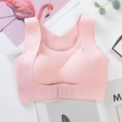 Image de Brassière Correctrice Posture Sans Couture - Push-Up & Sport