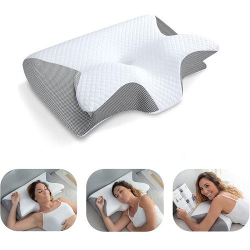 Oreiller Cervical Ergonomique Anti-Douleur