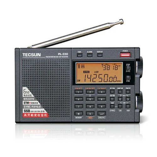 Afbeelding van Tecsun PL-330 FM/MW/SW/LW/SSB DSP Volledig Band Radio - Multifunctionele Draagbare Radio Ontvanger met Hoge Gevoeligheid en Digitale Signalverwerking