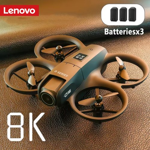 Image of Lenovo D16 Professional 8K Aerial Drone with GPS, Obstacle Avoidance, Brushless Motors, Dual HD Cameras, Optical Flow Stabilization & Electric Adjustment