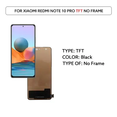 Image de Écran AMOLED pour Xiaomi Redmi Note 10 Pro - Remplacement Qualité
