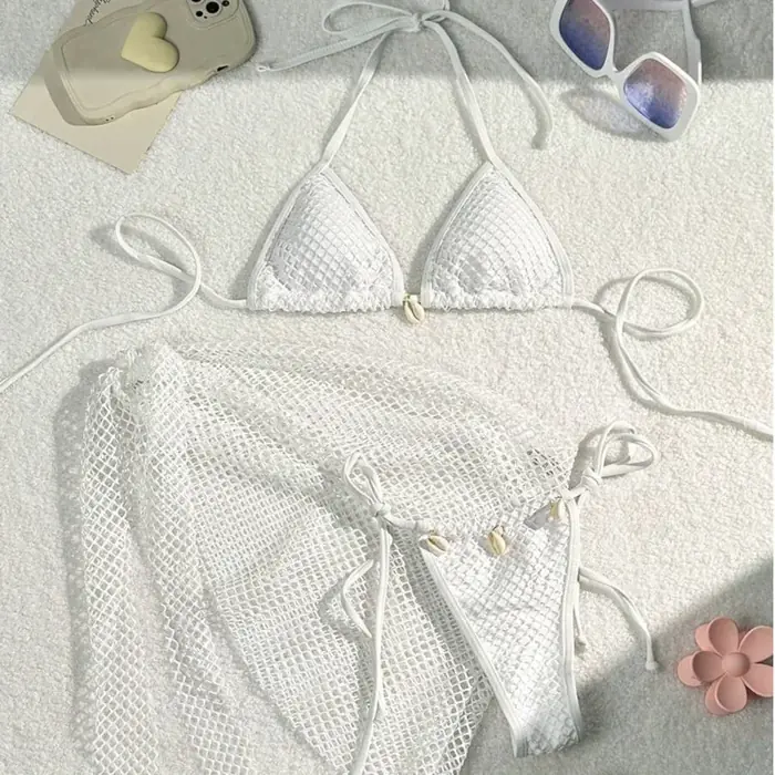 Image de Bikini Femme 3 Pièces 2025 - Sexy & Élégant