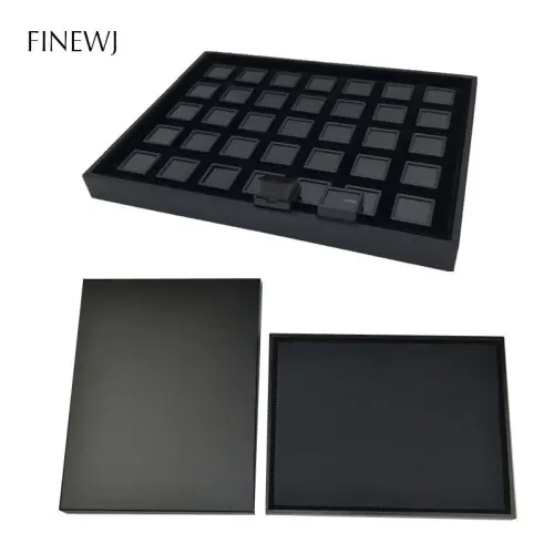 Couvercle plateau 3cm noir