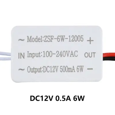 Image de Adaptateur LED 12V - Alimentation Universelle pour Bandes Lumineuses