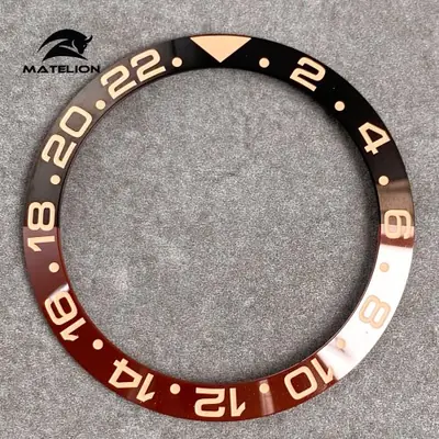 Image de Boîtier de Montre 40mm en Alliage de Céramique pour NH35/NH34 - GMT Plongée