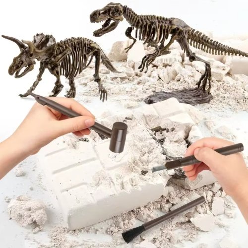 Zdjęcie Zestaw Wykopalisk Dinozaurów – Zabawa i Edukacja w Jednym!