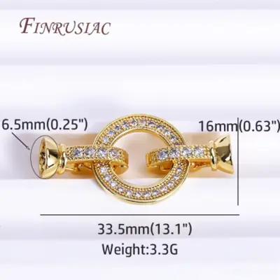 Image de Fermoirs Plaqué Or 18K - 3 Styles pour Bijoux DIY