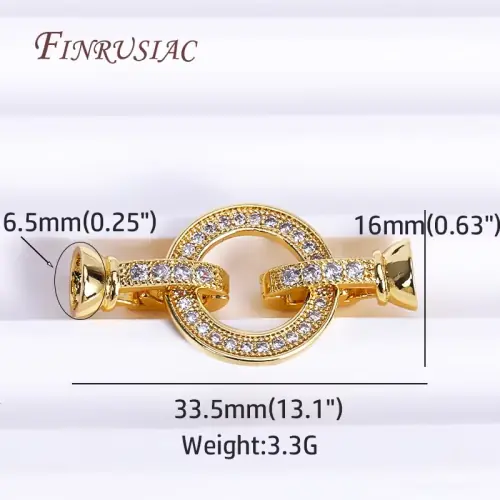 Image de Fermoirs Plaqué Or 18K - 3 Styles pour Bijoux DIY