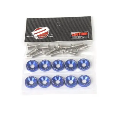 Image de Vis M6 Aluminium pour Voiture Modifiée - Pack de 10