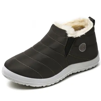 Image de Bottes Hiver Femmes Imperméables avec Fourrure - Confort & Style