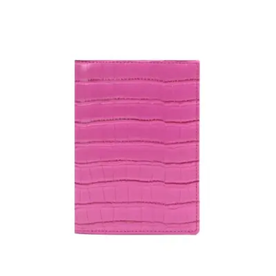Image de Porte-passeport Cuir Crocodile Personnalisé