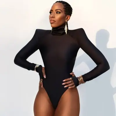Image de Combinaison Femme à Manches Longues - Style Fitness & Bureau
