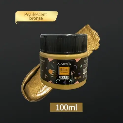 Image de Peinture Acrylique Métallique Brillante - 300ml + 100ml