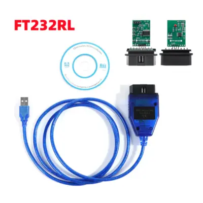 Image de Câble OBD2 VAG KKL pour VW, Audi, Skoda, Seat - Diagnostic Auto