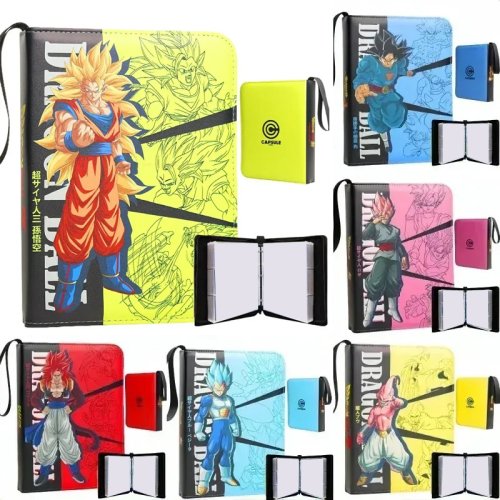 Bild von Dragon Ball Sammelalbum für 400 bis 900 Karten – Stilvoller Kartensammlerordner mit Vegeta IV Design, ideal als Geschenk für Kinder und Anime-Fans