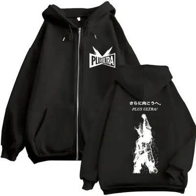 Image de Sweat à Capuche My Hero Academia - Style Harajuku Vintage