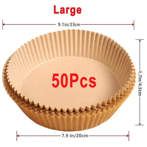 Marrón 50Pcs-20cm