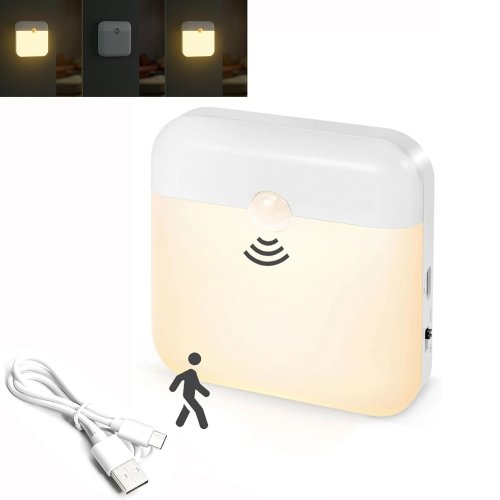 Image de Veilleuse LED Auto-On/Off - Détecteur de Mouvement