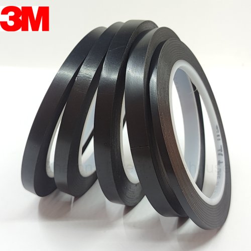 Image of Premium Matte Black Vinyl Tape for Car, Motorcycle, and Vehicle Interior Decoration - 3m x 471mm, High-Performance Adhesive with 33m Roll Length