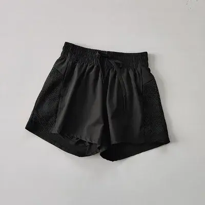 Image de Shorts de Yoga Femme Taille Haute 2 en 1 - Séchage Rapide