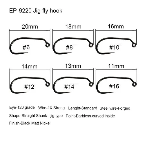 Jig vlieghaak 9220
