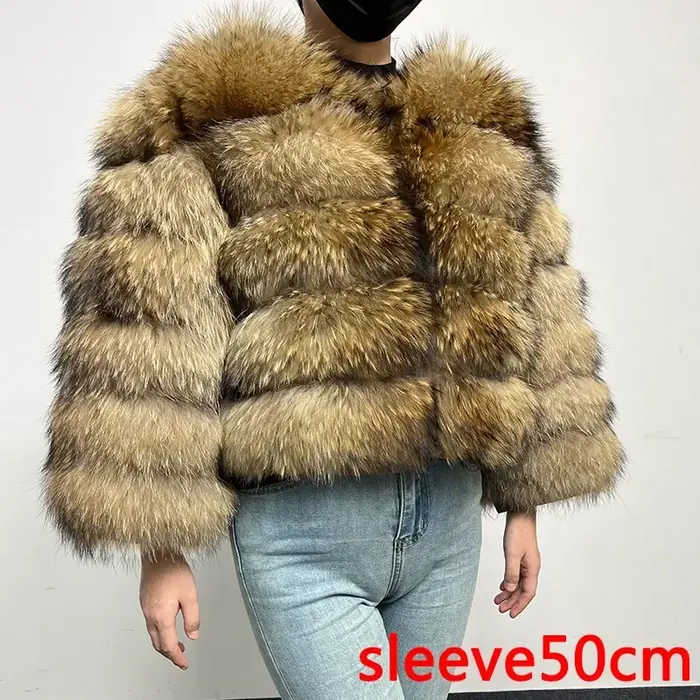 Image de Manteau de Fourrure de Renard Véritable - Luxe & Chaleur Hiver 2025