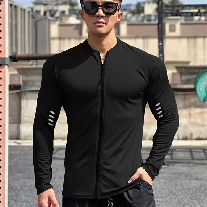 Image de Veste de Fitness Homme - Sweat à Capuche Sportif