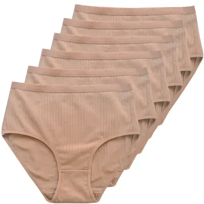 Image de Culottes en Coton Grande Taille - Confort & Élégance