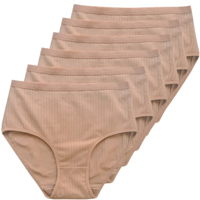 Image de Culottes en Coton Grande Taille - Confort & Élégance