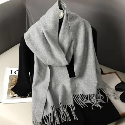 Image de Écharpe Hiver Cachemire Chaud & Luxueuse