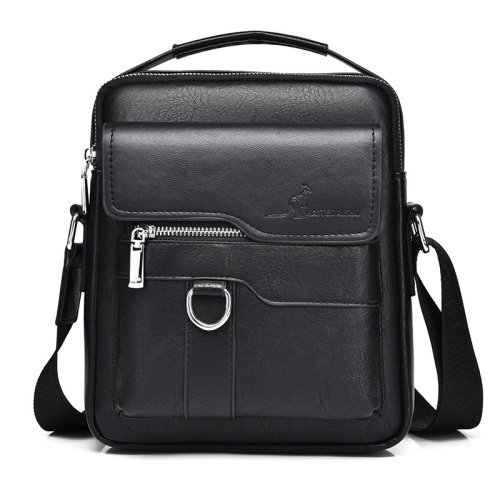 Immagine di Borsa a tracolla Vintage da uomo di marca di lusso borse a tracolla in pelle da uomo borsa a tracolla da uomo borsa laterale da ufficio piccola