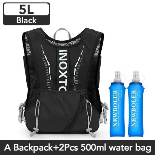Packs and water bag