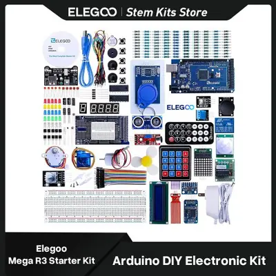 Image de Kit pour Arduino Mega R3 Ultimate - Démarrage Facile & Complet