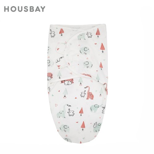 Imagen de Saco de Dormir para Bebé con Diseño de Elefante - Ideal para Verano