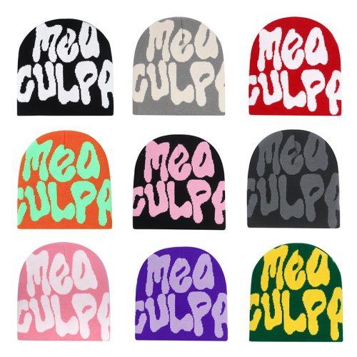 Immagine di Y2K Design Cappello lavorato a maglia Berretti invernali caldi Cappelli Beanie Cargo Cap Uomo Donna Hip Hop Kanye Lettera femminile Outdoor Gorras Hombre