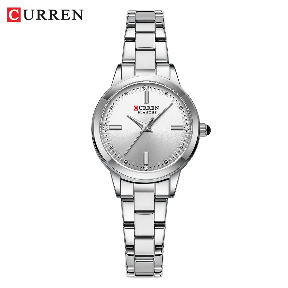 Immagine di CURREN Orologi da donna Orologio da polso al quarzo originale alla moda per donna Quadrante romano D...