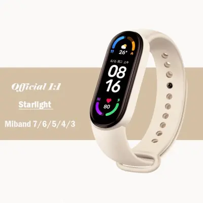 Image de Bracelet de Remplacement Silicone pour Xiaomi Mi Band 7/6/5/4/3