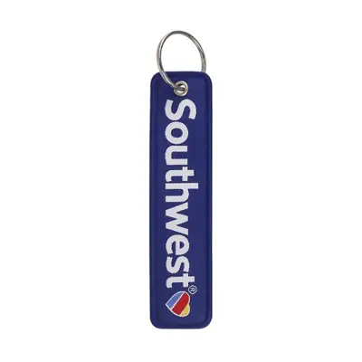 Image de Porte-clés Pilote Brodé - Cadeau Aviateur & Moto