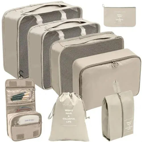 8PCS-Beige