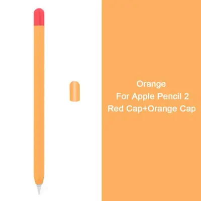 Image de Coque Silicone pour Apple Pencil 1 & 2 - Protection Anti-Chute