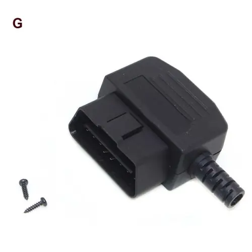 Image de Connecteur OBD2 16 Broches - Kit Assemblage pour Diagnostic Auto