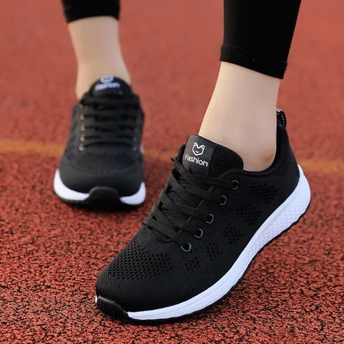 Imagen de 2024 zapatos de mujer, zapatos deportivos acuáticos de malla de aire de verano para exteriores, zapatos de agua de secado rápido para mujer, zapatillas de deporte, zapatos para correr unisex