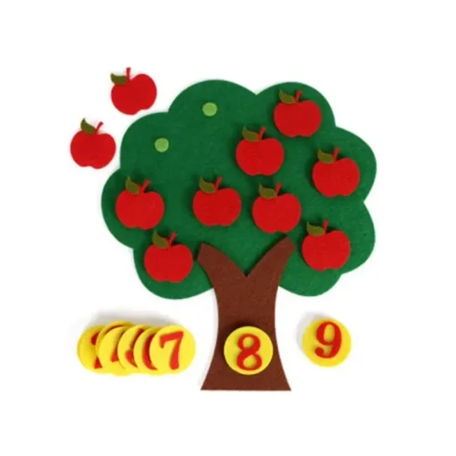 Imagen de Libro de Actividades Montessori para Niños - Juguete Educativo de Fieltro