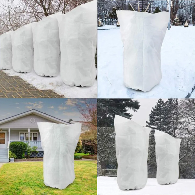 Immagine di Copertura Protettiva per Piante e Arbusti in Inverno – Borsa Termica Antigelo per Giardino e Alberi da Frutto