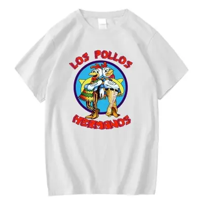 Image de T-Shirt Homme Breaking Bad Los Pollos – Imprimé Décontracté