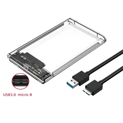Image de Boîtier SSD 2.5'' USB-C 3.0 - Ultra Rapide & Compatible UASP