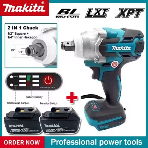 Image de Clé à choc sans fil Makita 18V - Puissant et rapide