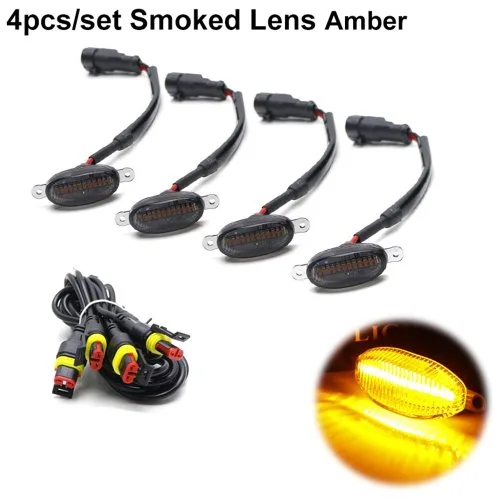 4PC Smoked Amber