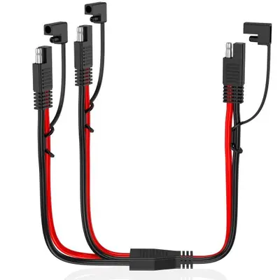 Image de Câble d'extension SAE 10AWG pour batterie et panneau solaire